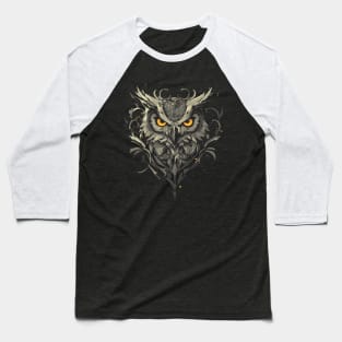 owl Baseball T-Shirt